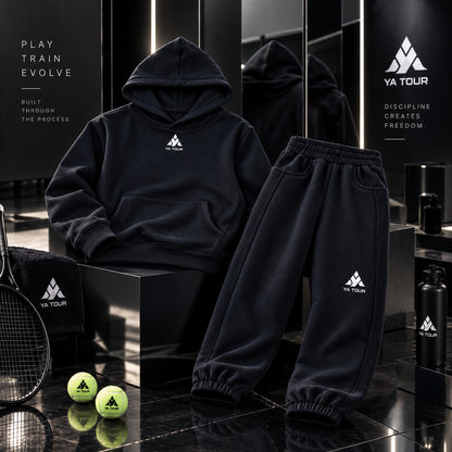 YA TOUR Essential Kids' Fleece Jogged Sweatpants
