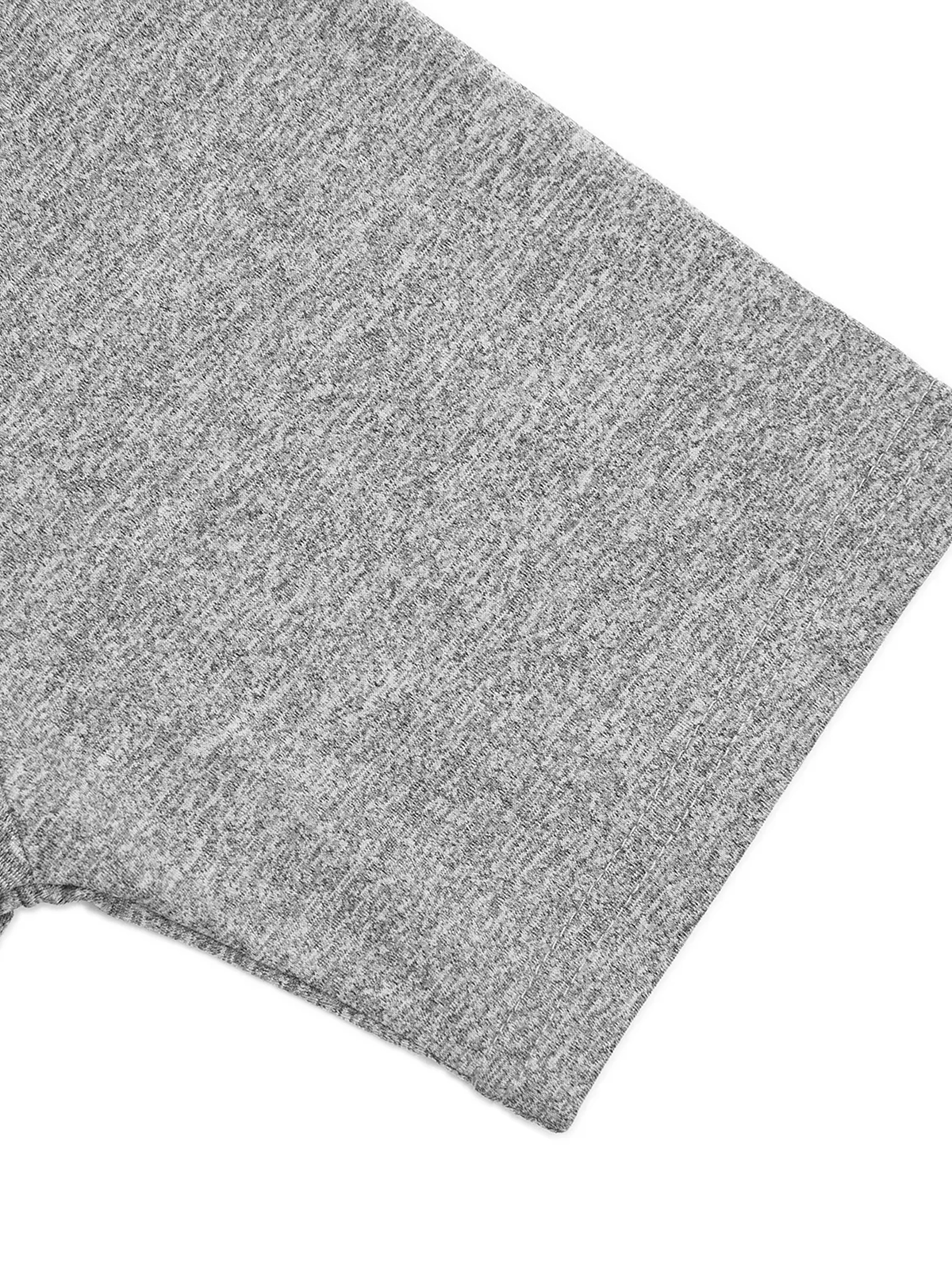 YA TOUR Performance Short Sleeve Tennis T-Shirt – close-up of sleeve hem showing high-stretch polyester-spandex fabric