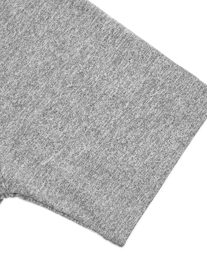 YA TOUR Performance Short Sleeve Tennis T-Shirt – close-up of sleeve hem showing high-stretch polyester-spandex fabric