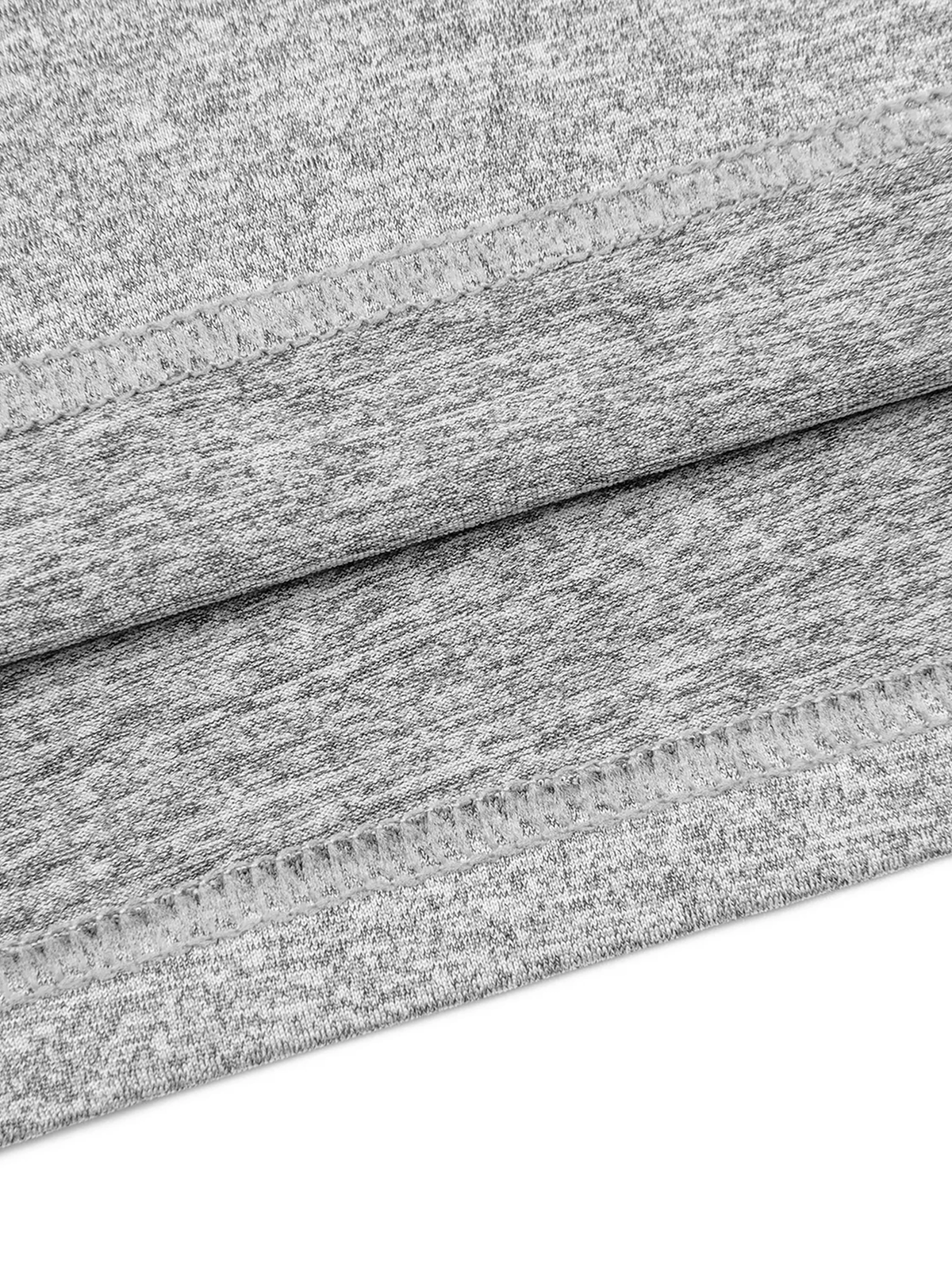 YA TOUR Performance Short Sleeve Tennis T-Shirt – close-up of flatlock seam construction detail