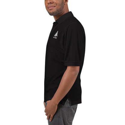 YA TOUR Men's Premium Polo black left view