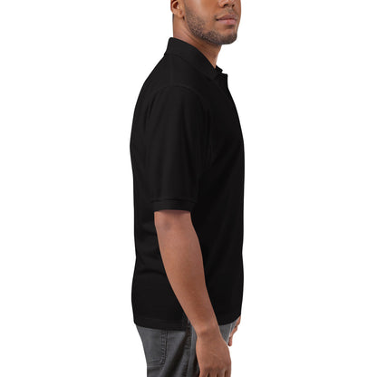YA TOUR Men's Premium Polo black right view
