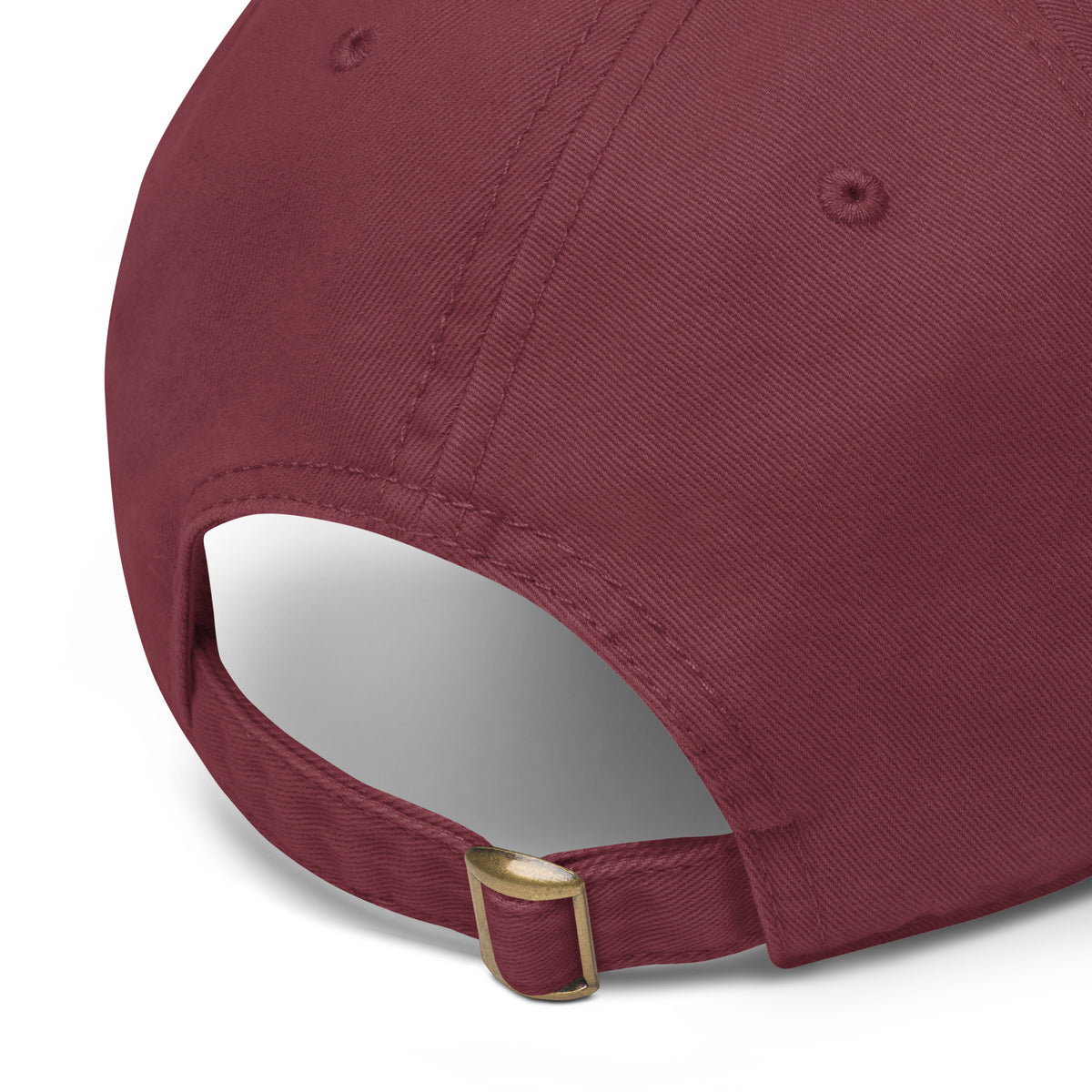 YA TOUR Garment Washed Cap – Red, product detail view