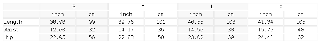YA TOUR Unisex Heavyweight Fleece Joggers – size guide chart showing measurements in inches and centimeters for sizes S, M, L and XL