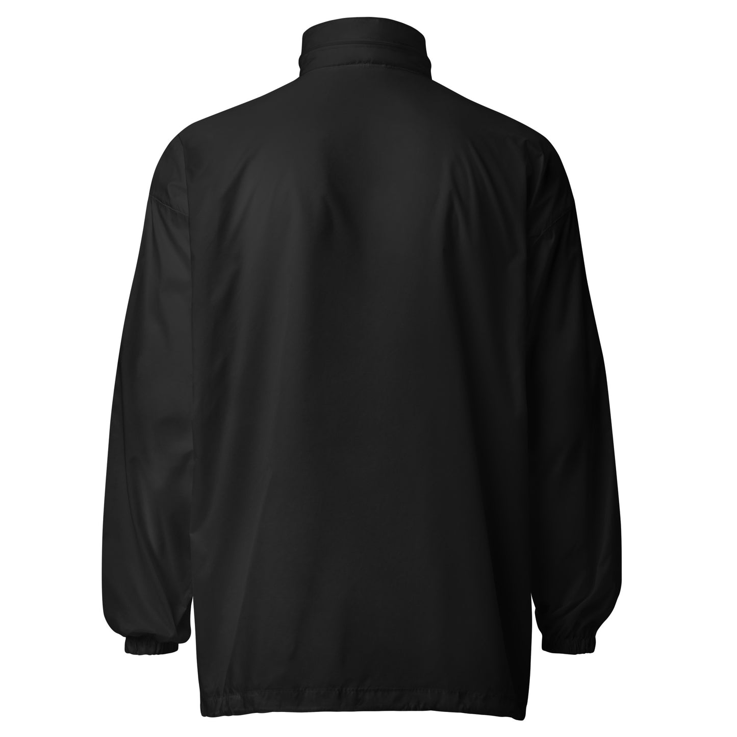 YA TOUR Unisex Windbreaker black back view