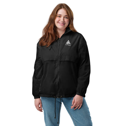 YA TOUR Unisex Windbreaker black front view 5