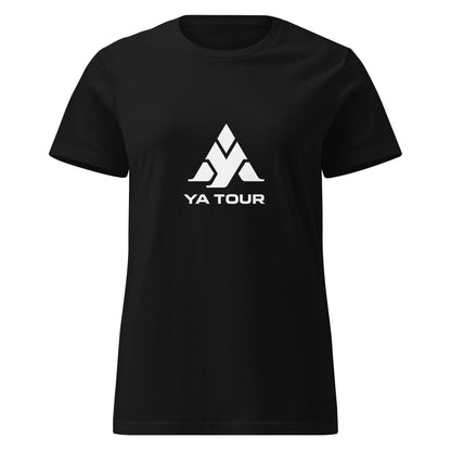 YA TOUR Women's Softstyle T-Shirt black front view