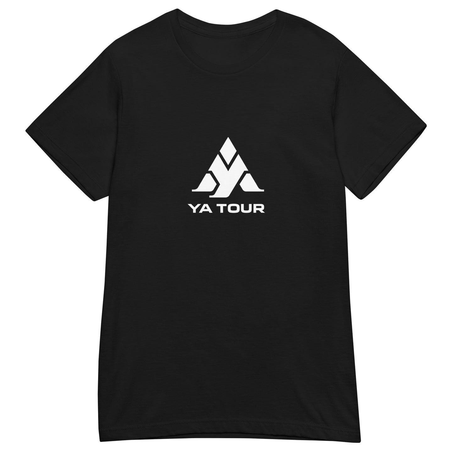 YA TOUR Women's Softstyle T-Shirt black front view 2